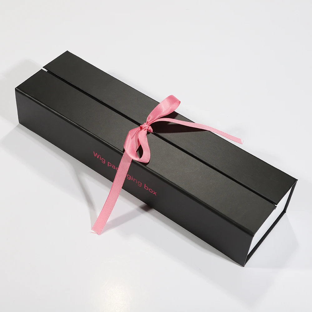 Chinese custom handmade hair extension packaging box