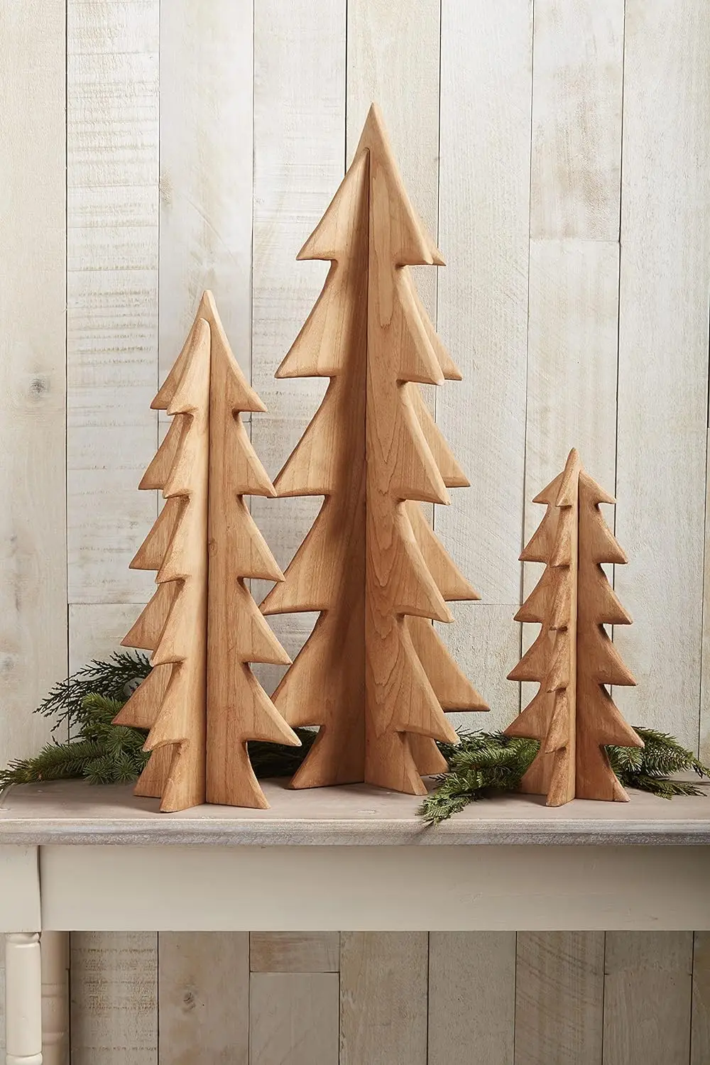 Paulownia Wooden Mini Christmas Tree