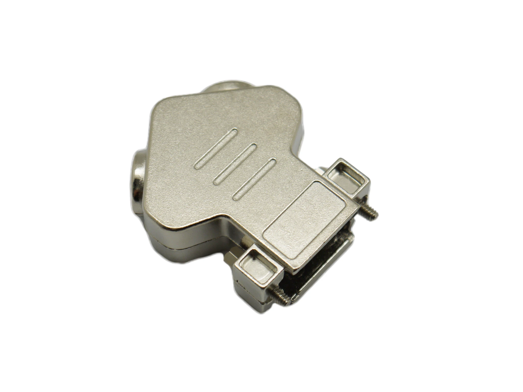 Vga Metal Hoods 9 Pin D-sub Connector Cover 45/75 Degree Cable Outlets