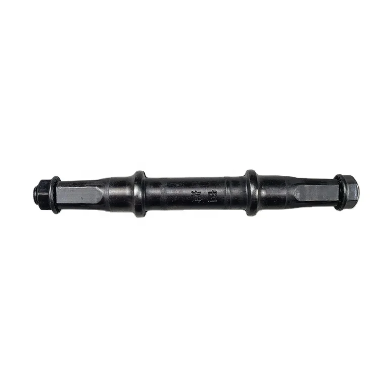 Good quality steel black-plated surface treatment 5S bicycle shaft