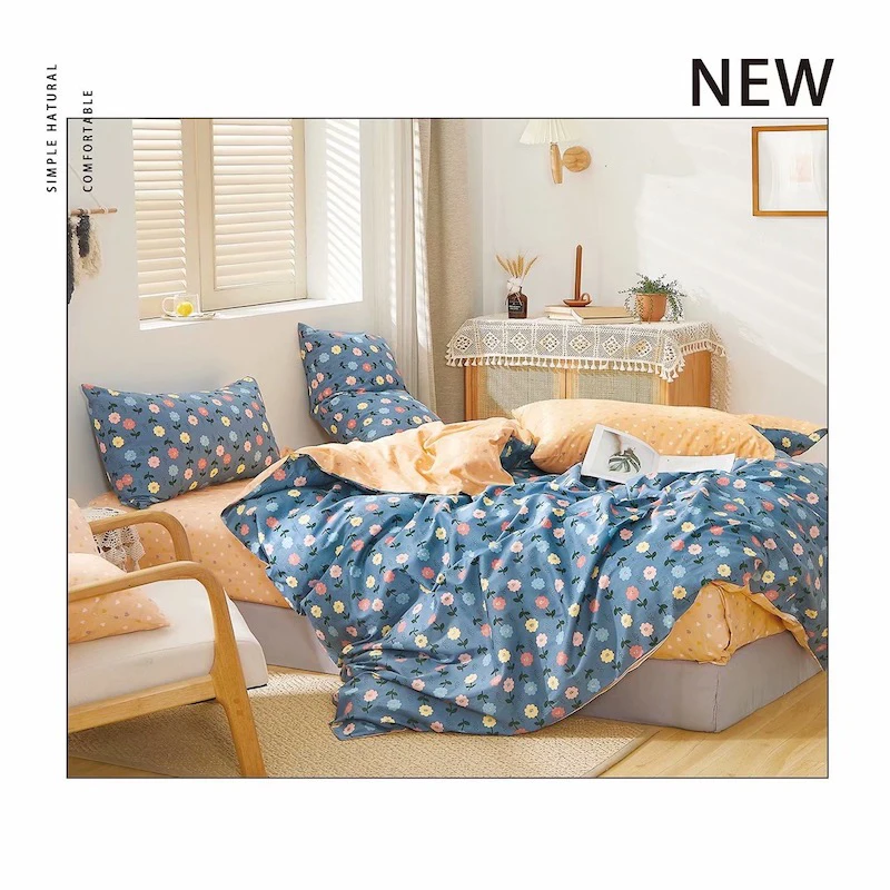 China Suppliers King Size 200TC 100% Cotton Fabric for Bed Sheet Set