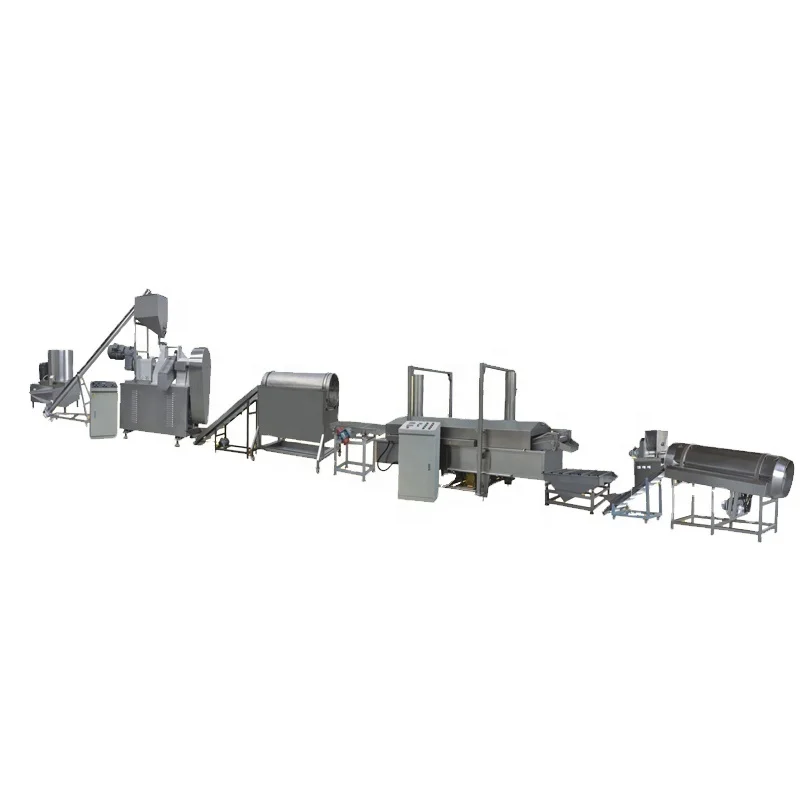 Snack food cheetos kurkure making machine savory snack production line