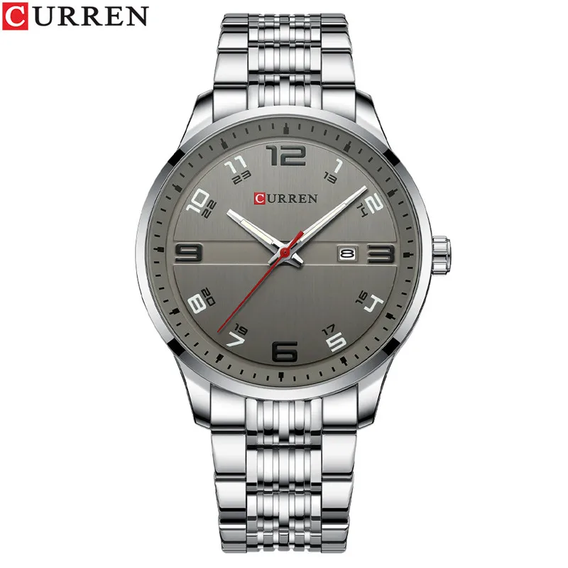 CURREN 8411 watches men Top Luxury Brand Waterproof Sport Waterproof Date Quartz relojes  original factory China