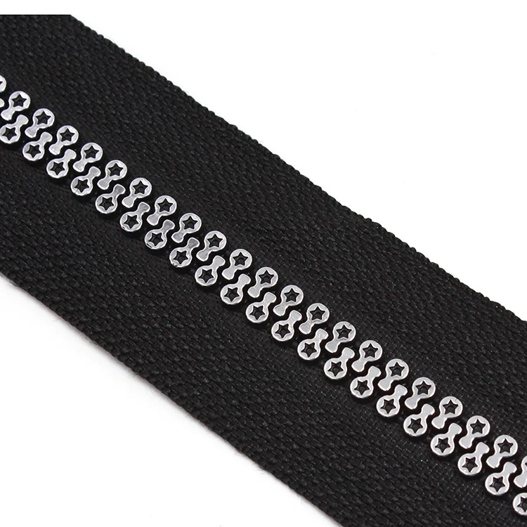 HVV special teeth black #5 low price long chain plastic zipper