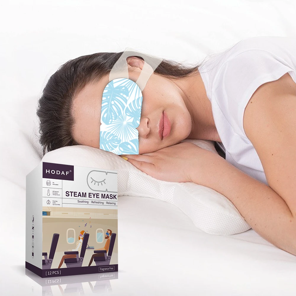 New Design Instant Self Heating Steam Sleeping Eye Mask Eye Care Patch Heating Pad Steam Eye Mask