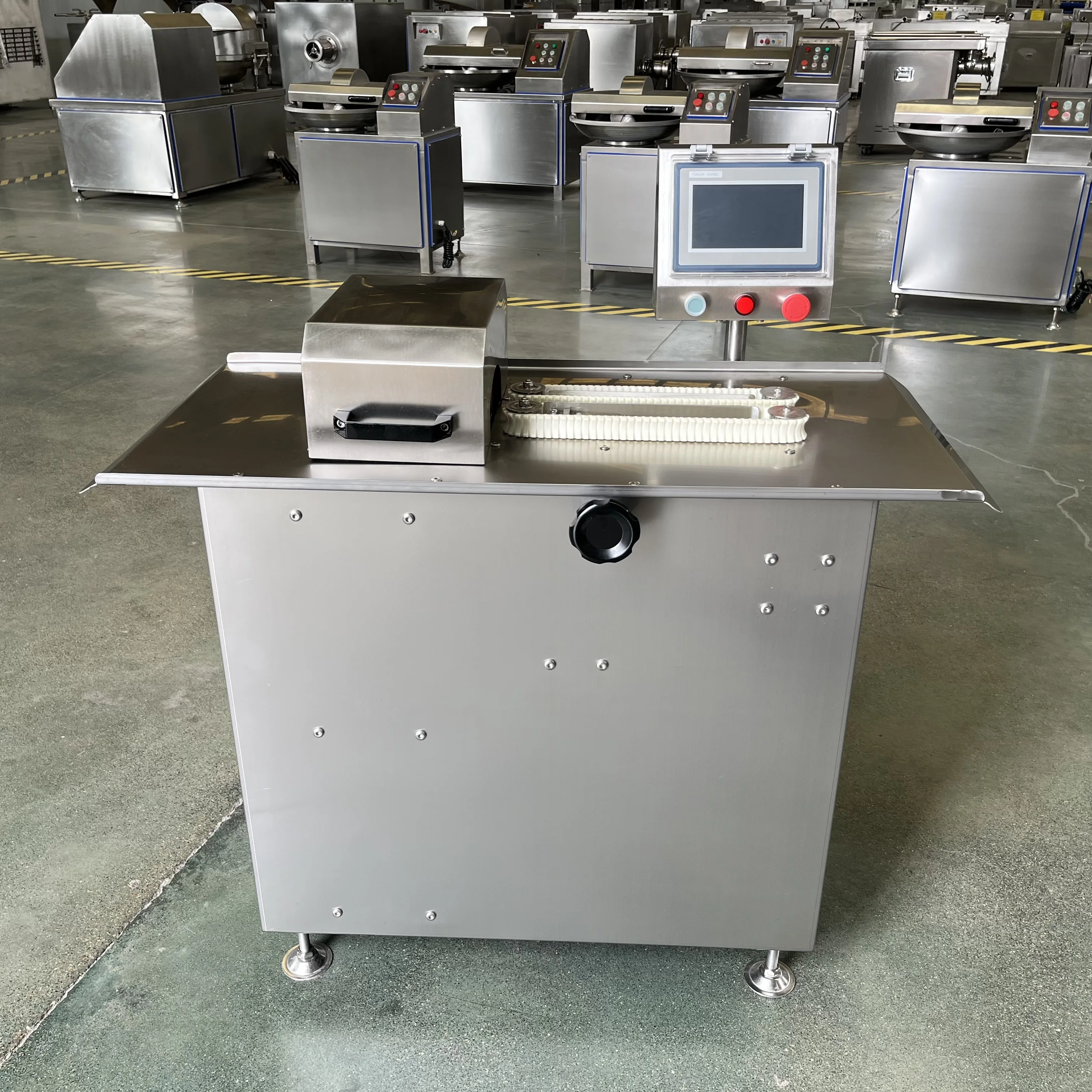 Commercial Automatic Industrial Tabletop Sausage Casing Tying Machine