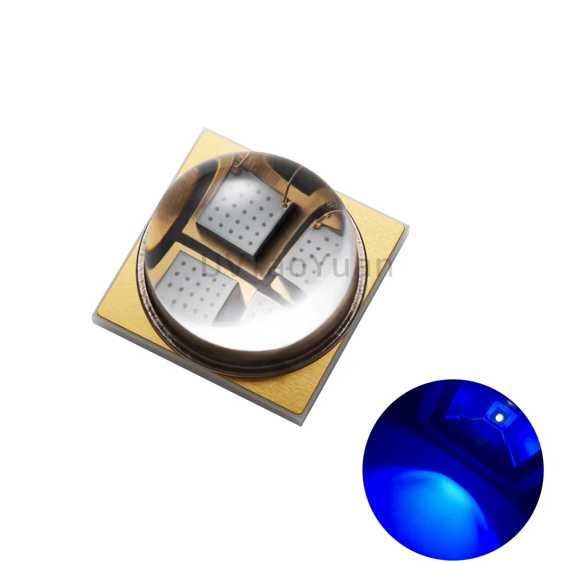 365nm uv led lamp glue curing system Ultraviolet Light 6868 10W led diode adhesive cure UVA LED