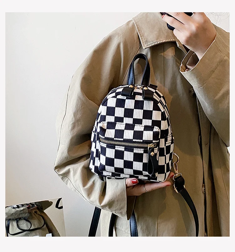 HEC Large capacity bag New Fashion  ladies bag Pu fashion practical backpack