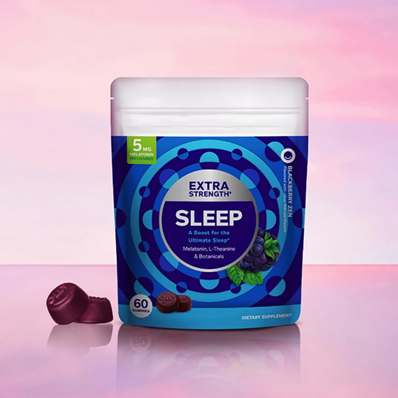 Wholesale Customized Extra Strength Sleep Gummies 5 Mg Best Melatonin Gummies For Adults