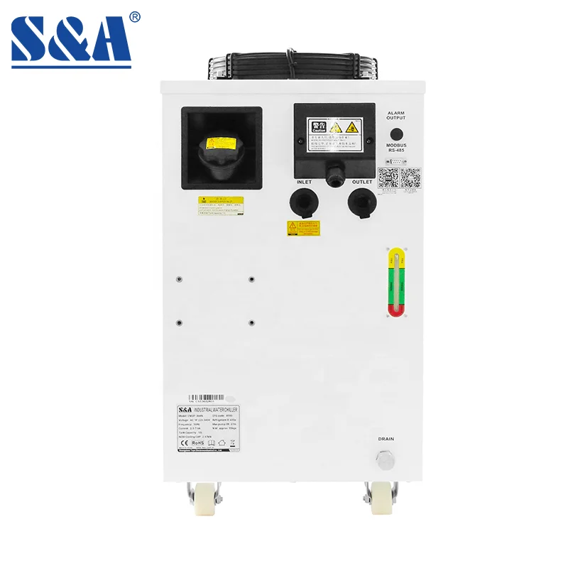S&A CWUP-30 Air Cooled Inverter 2.48KW Adsorption Industrial Water Chiller With UV Laser System