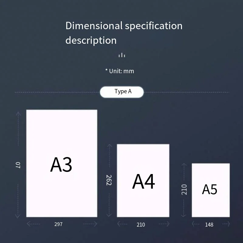 Универсальная A4 Дешевая копировальная бумага 80Gsm