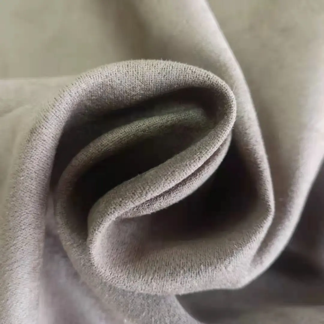 100%polyester fabric villus water proof anti static soft 57/58 used in garment or upholestery polyester recycled suede fabric