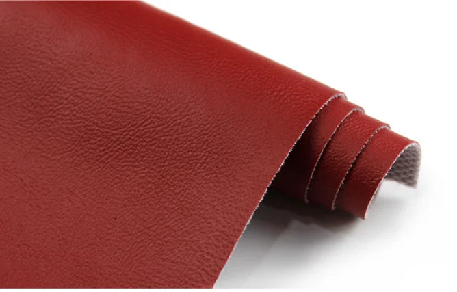 High Quality Brilliant 1.0MM Vintage Embossed PVC Fabric Textiles Artificial Full Grain Furniture Sofa Leather Rexine Rolls