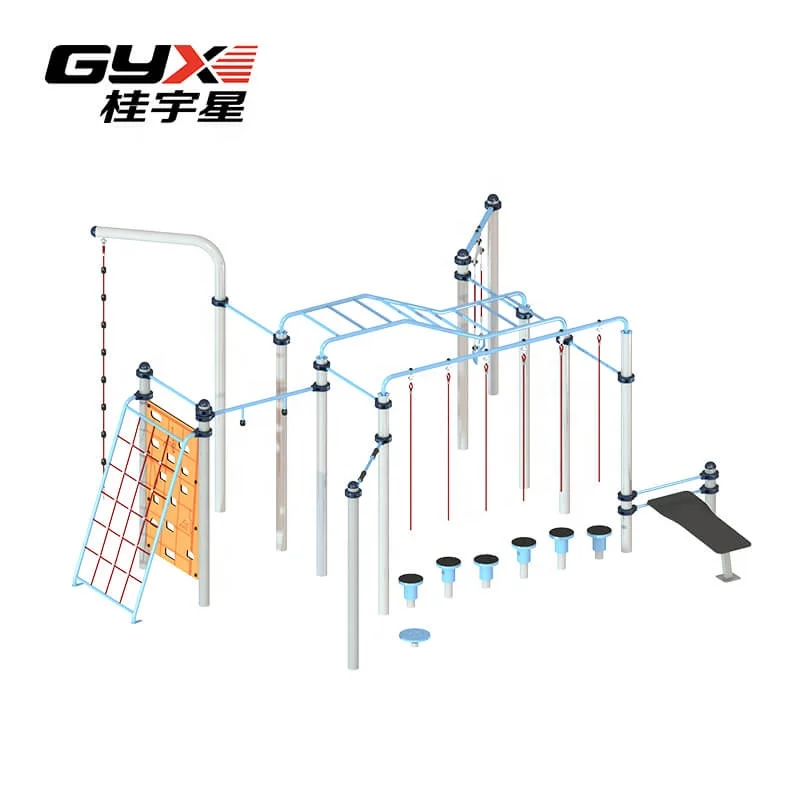 Functional Multipurpose Outdoor Parallel Bars Pull Up Bars for Public Park