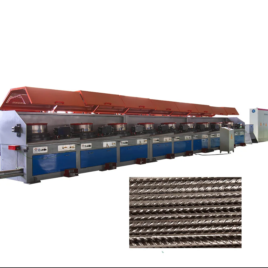 Китайский производитель, машина для рисования холоднокатаной стальной ребристой проволоки