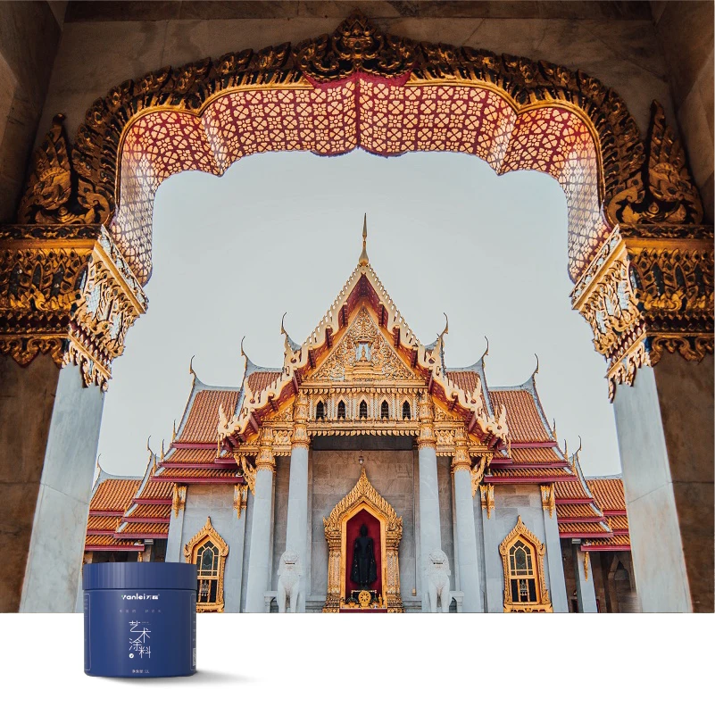 Wanlei Anti Corrosion  Gold Paint Thailand