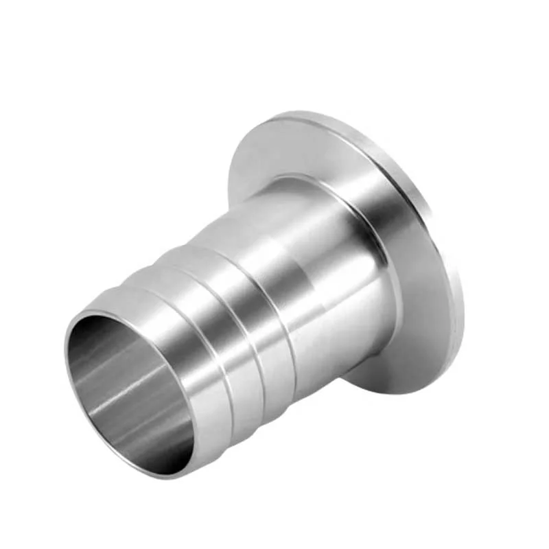 KF16~50 Flange Adapter For Vacuum Hose Barb Fittings  Flange Adapter Connector SS304 Vacuum Fitting KF Vacuum Ferrule Nipple