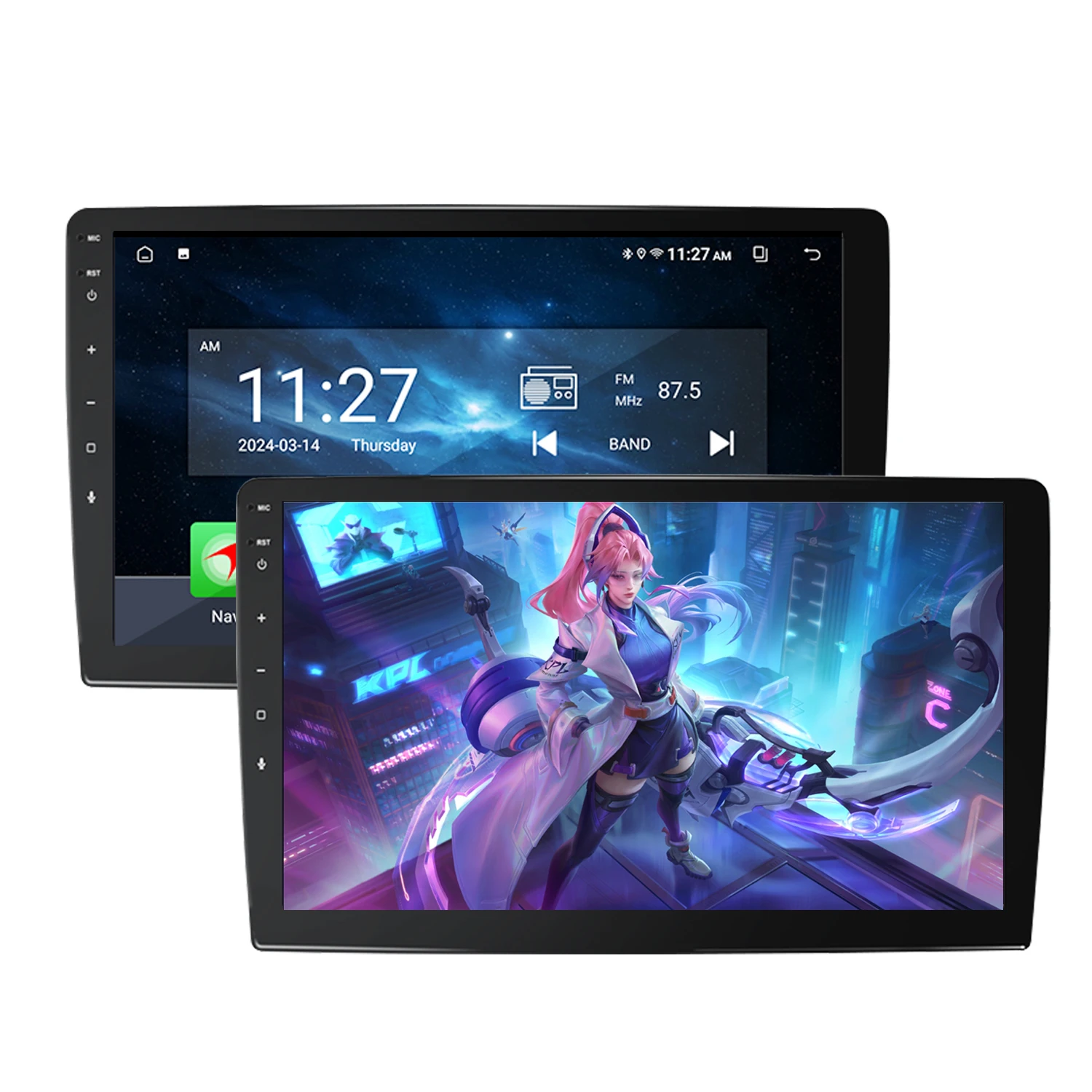 ZAD 1009 2+64g Android 10 Car Radio Wireless Carplay Gps Navi For Lexus Gx400 Gx460 2010-2020 Update 2024
