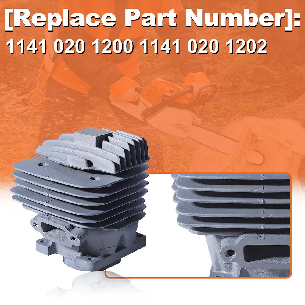 44.7mm Cylinder Piston Base Gaskets Top End Rebuild Kit for Stihl MS261 MS261C MS 261 Chainsaw Parts # 1141 020 1200 1141 020