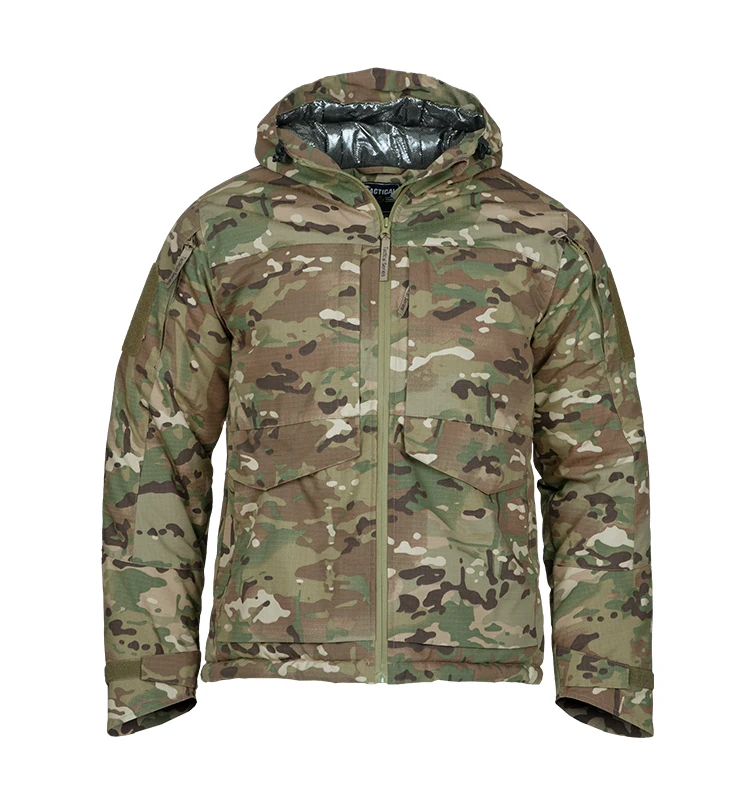 China Cema Camouflage Heat Reflective Warm Jacket M65 Winter Waterproof Jacket Tactical Uniform