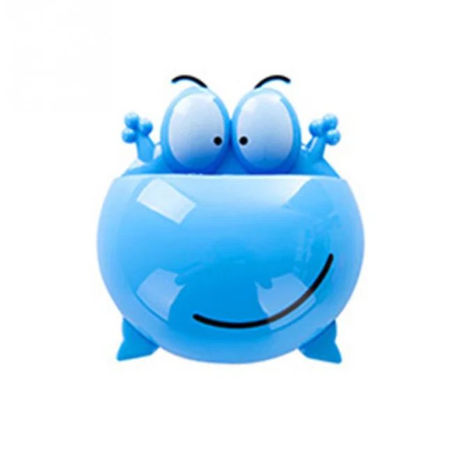 Прямая поставка пластиковый держатель для зубных щёток в виде лягушки