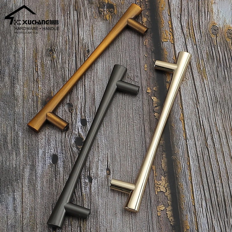 Modern Metal 128mm Furniture Drawer Cupboard Cabinet Door Pull Handles Long Closet Door Handle And Knob