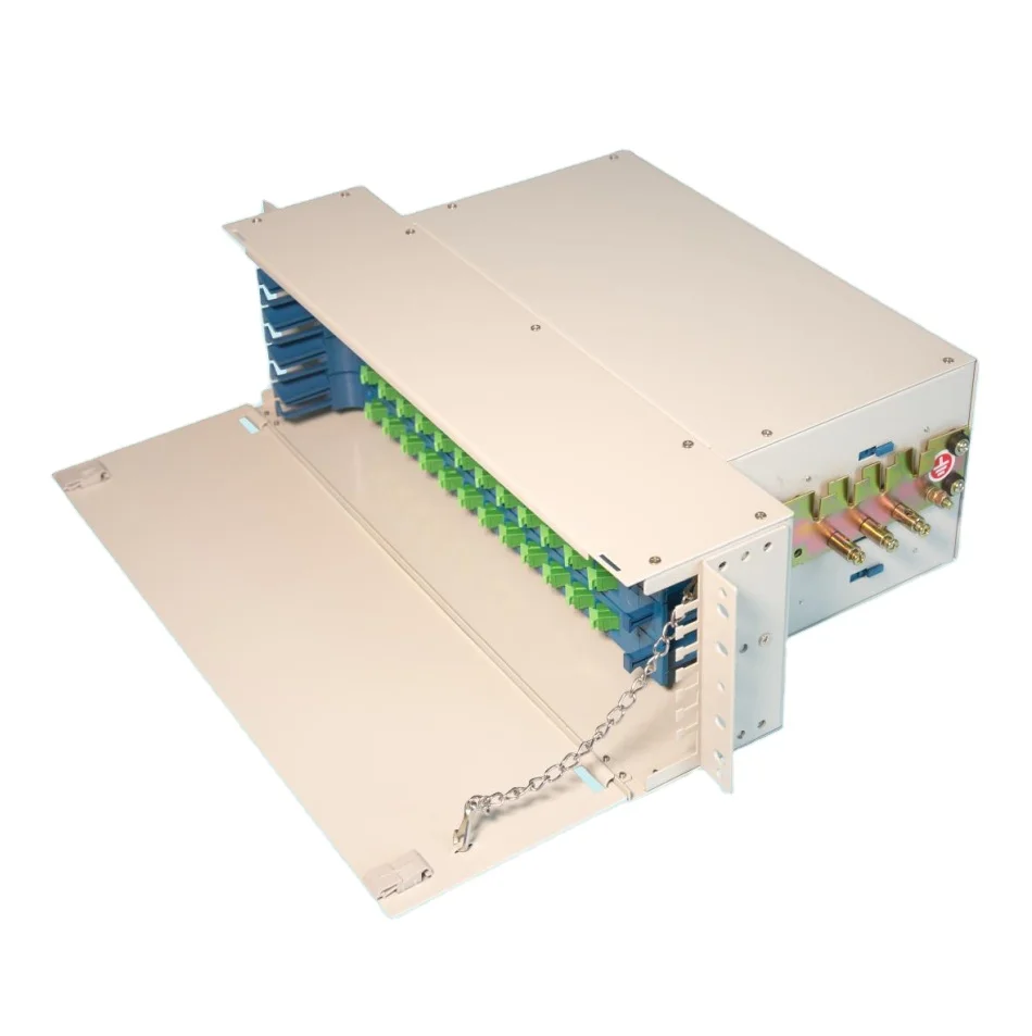 Fiber Optic Rack Mount Distribution Frame ODF Unit Type E  2U 3U  4U 6U 8U 24-144cores