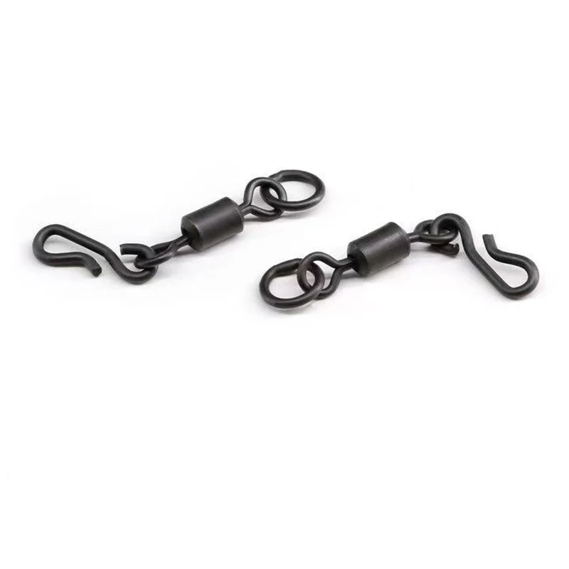 Matte Black Welded Single Loop extended Turnbuckle Hanging Pin for carp fishing accessories