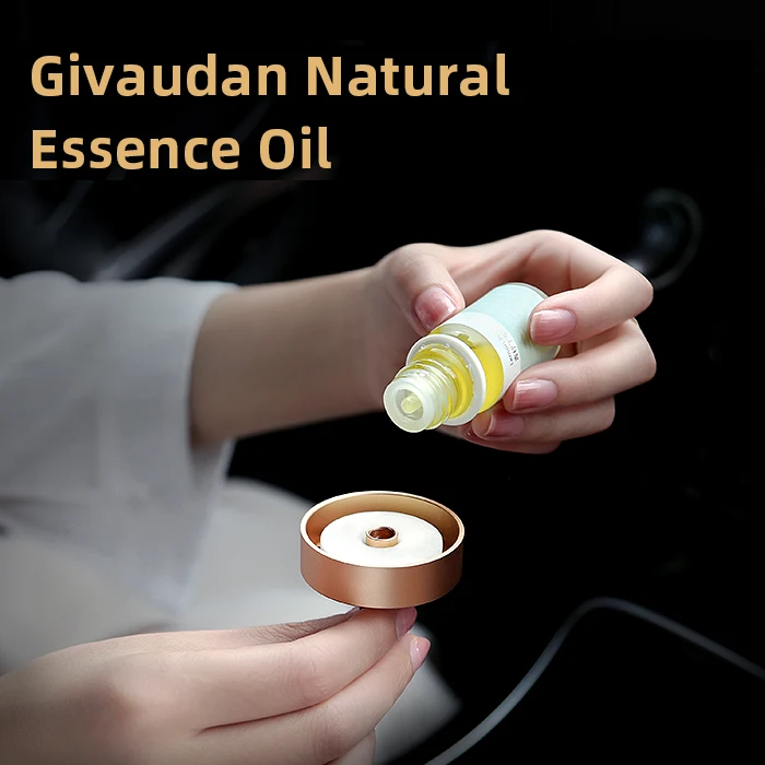 
Car air vent refreshner marble aromatherapy for car accessories interior decorative gift set with Gift Box Packaging car perfume 