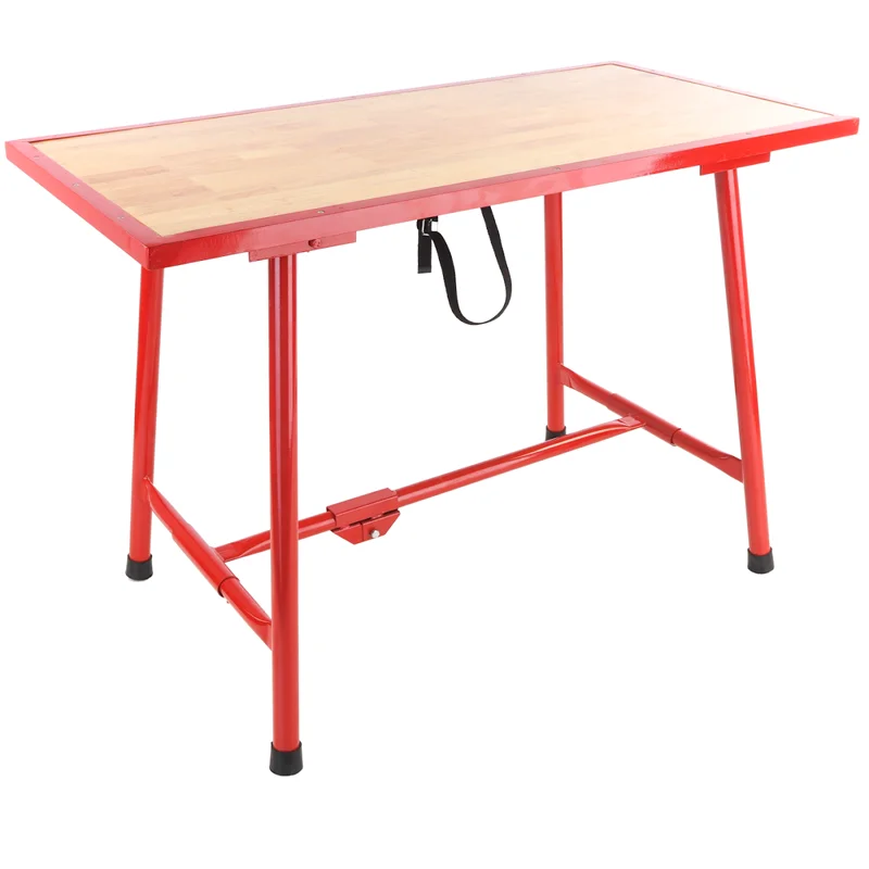 Workbench 120x62 cm Foldable Work Table Packing Table Assembly Table H403