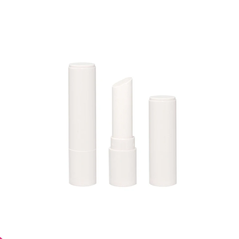 high quality oem eco friendly  private label cosmetic container  tubes mini cute empty white lip balm tube