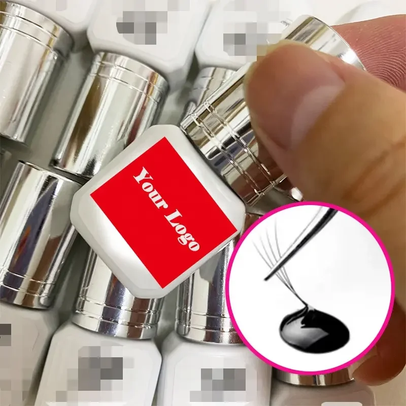 0.5s Individual EGM Eyelash Extensions Glue 5ml eyelash glue fast dry long lasting oil free waterproof eyelash extension glue