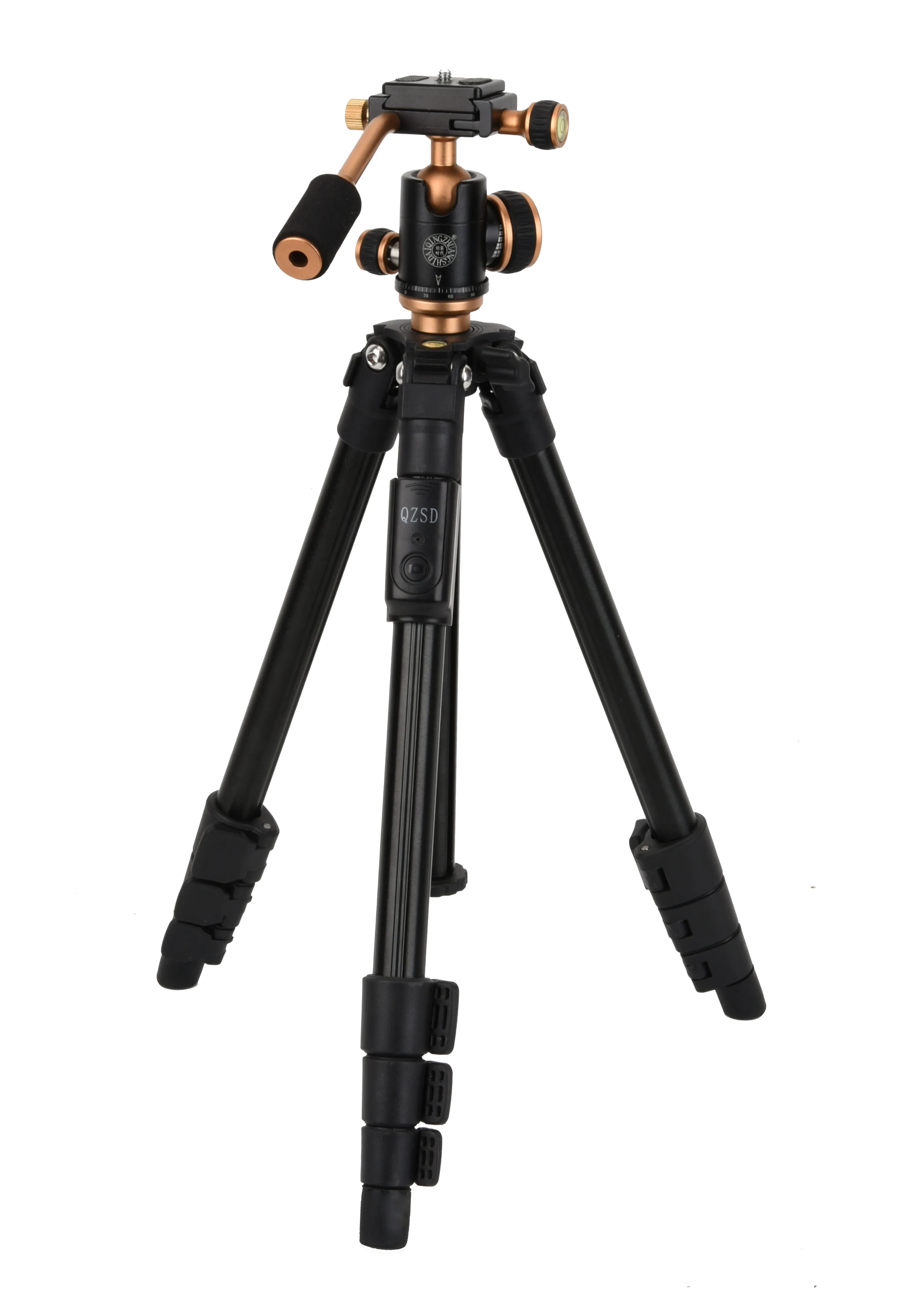 
Travel Tripod With Remote Tripod Q160S With 3-Way 40-126cm Universal Camera Tripod for Camera for cell phone 