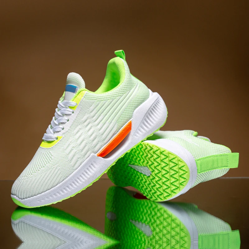 Adit Men And Women Causal Trendy Shoes Unisex Breathable Trendy Sports Men Running Fly Knit  Male Sneaker Walking Style Shoes