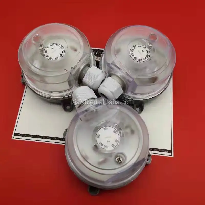 20 - 300Pa IP54 6.3mm x 0.8 blade differential pressure switch