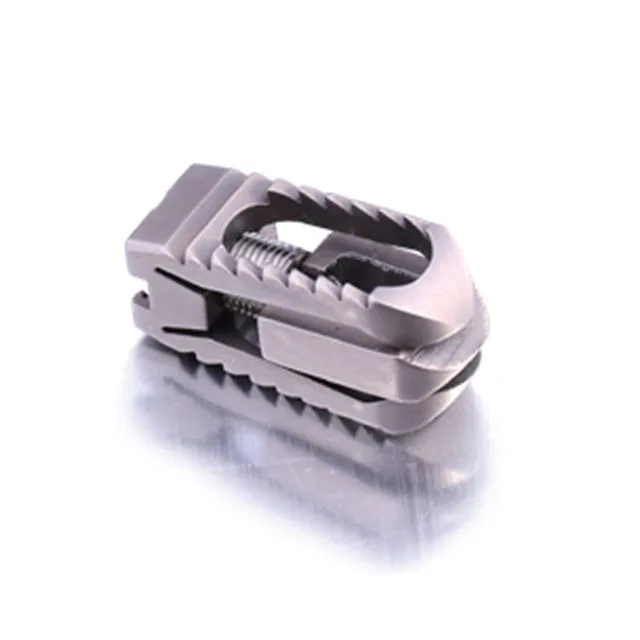 PLIF Expandable Spine Posterior Lumbar Orthopedic Implants Titanium Interbody Fusion Cage (Titanium)