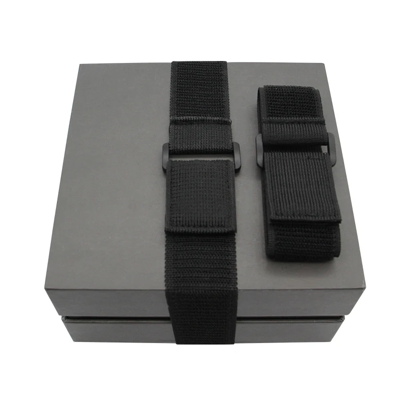 Adjustable Elastic Storage Strap with Plastic Buckle - Wholesale Elastic Hook and Loop Velcro Bands for Versatile Organization