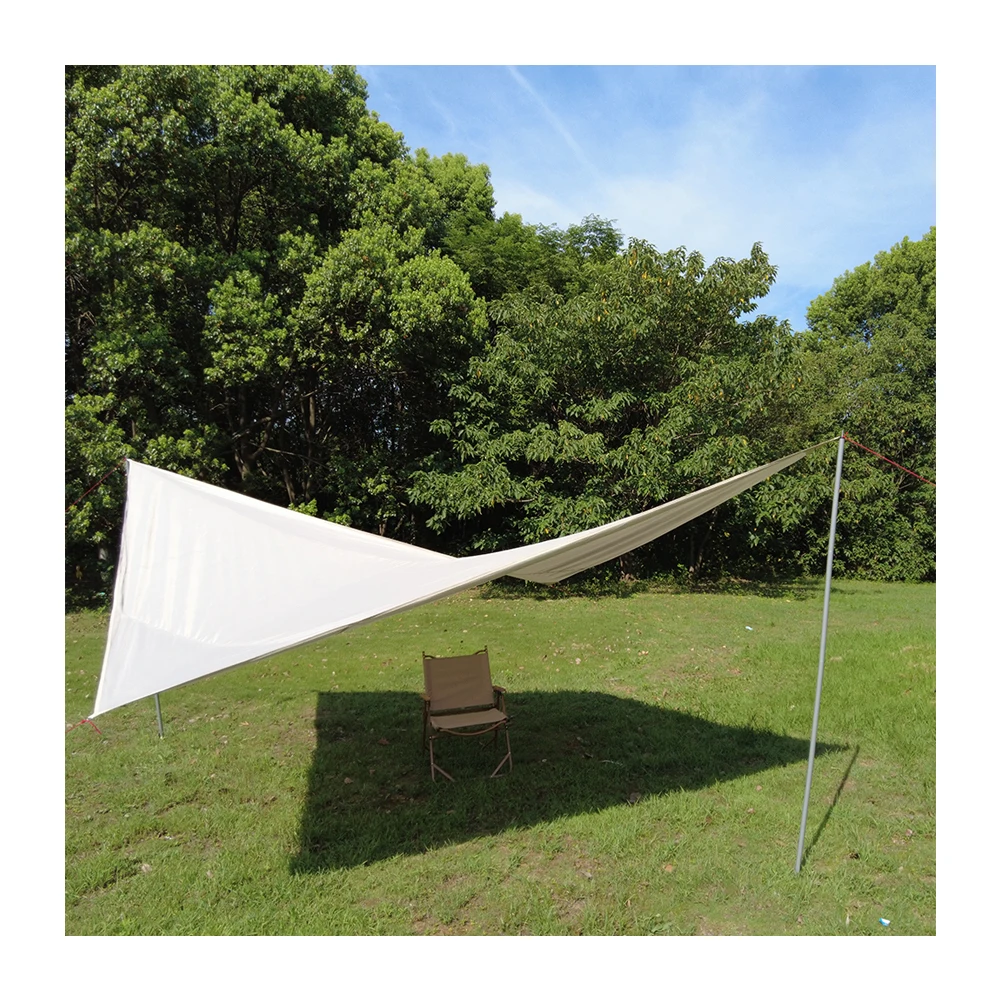 Rison High Quality Outdoor Waterproof Tarp Customized Pvc Tarpaulin, Beach Camping Heavy Duty Nylon Tarp Camping Tarp