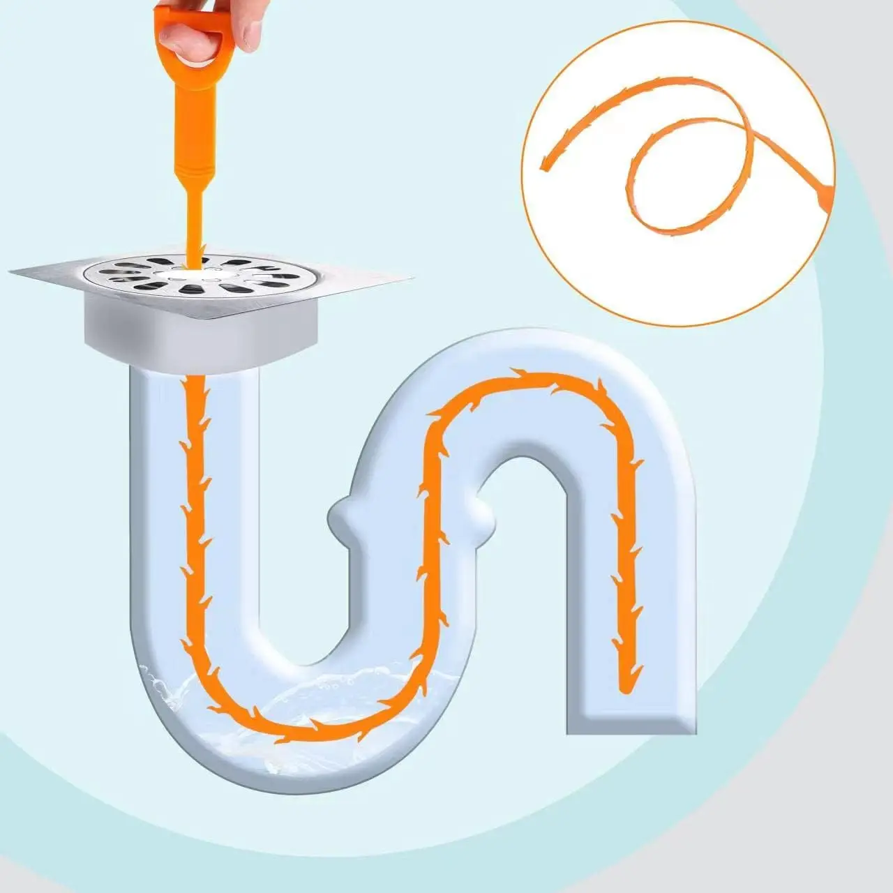 Сливочная щётка для удаления