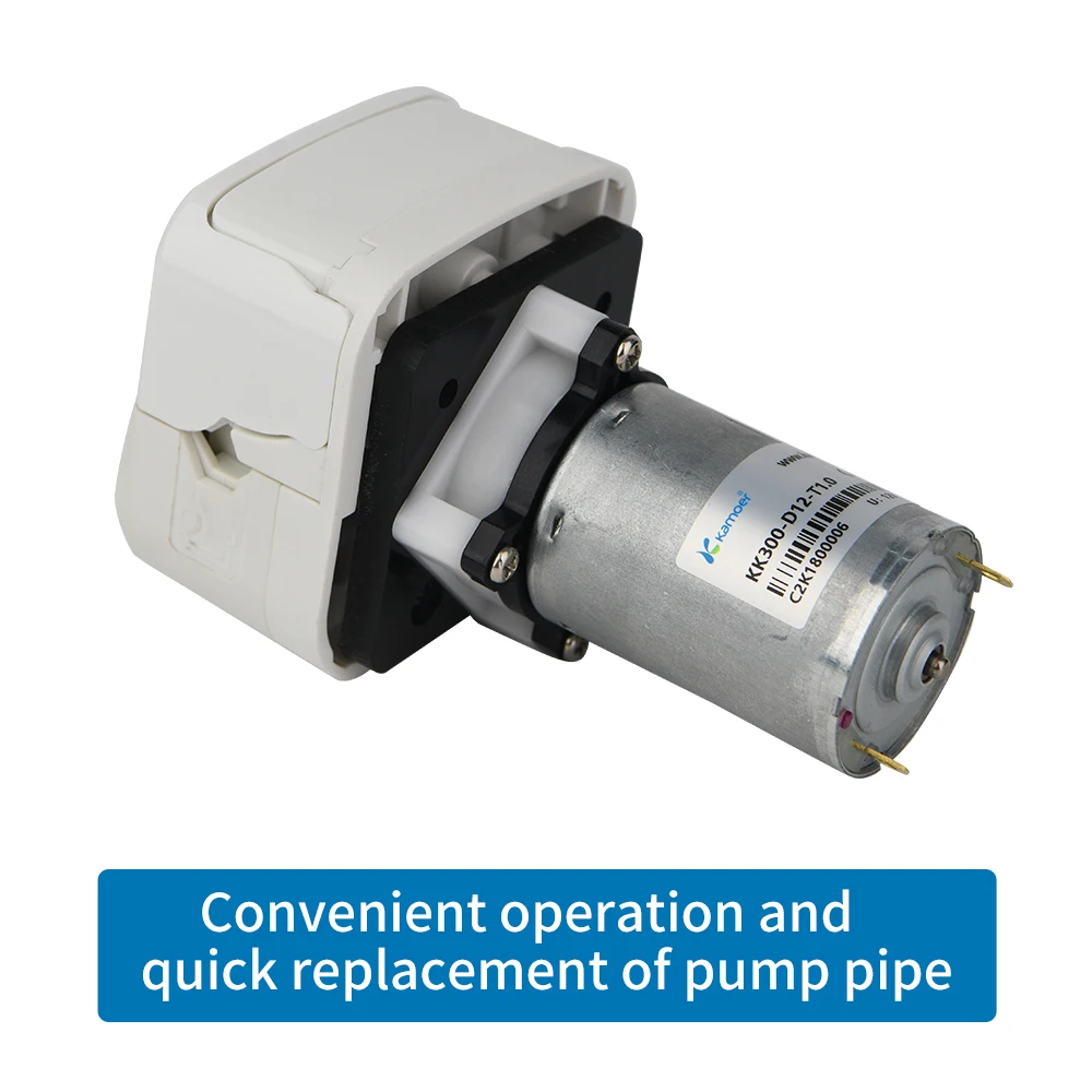 Kamoer KK300-D 80-290ml/min Quick Tubing Change Brushed Motor Small Peristaltic Pump