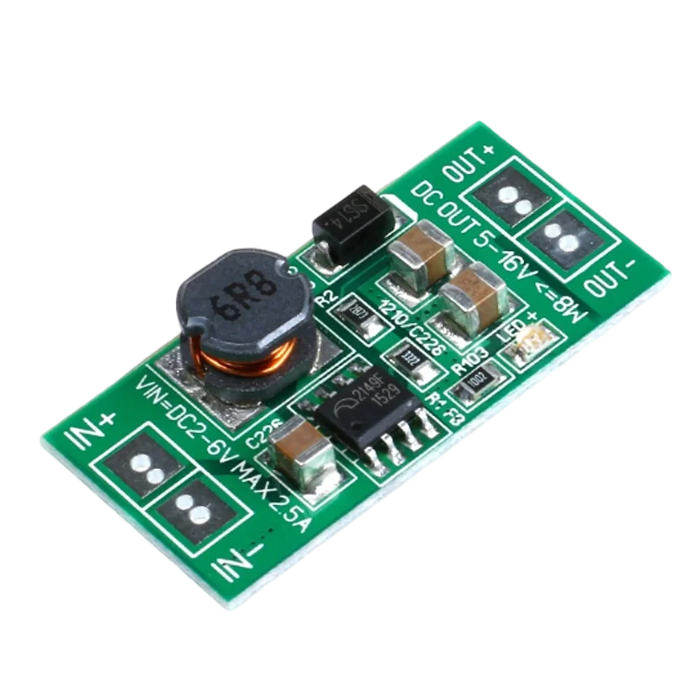 DC 8W 5V до 12V повышающий преобразователь питания модуль USB вход