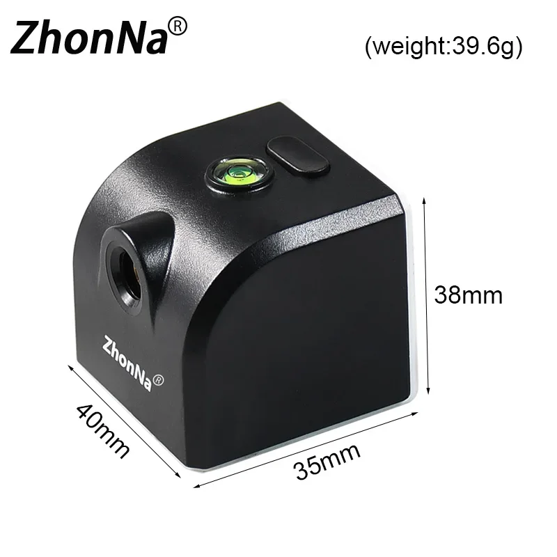 Red Light Beam Laser Level Mini Portable Measuring Tools USB Charging Port Positioning Sight With Magnetic Adsorption Function