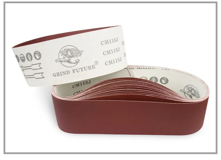 250x 750 Sandpaper Belt 120 Flexible Abrasive Emery, Polishing Abrasive Tools Accessories