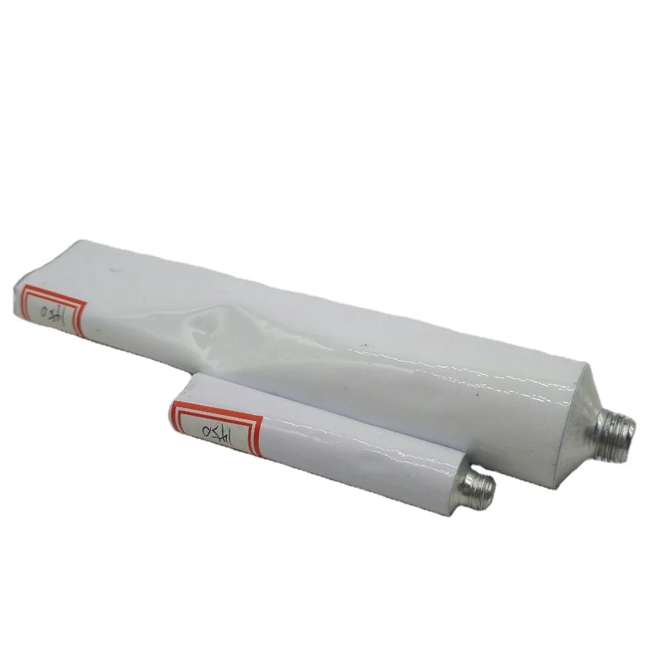 Custom 30ml 50ml 100ml 120g Matte Black Manual Squeezer Cosmetic Aluminium Toothpaste Tube Hand Cream Tube Packaging