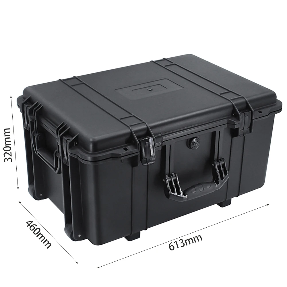 Ningbo Factory Wholesale OEM Wheeled Hard Plastic Flight Case With Safty Foam for Stages, Equipment, Cameras, Tools, Drones