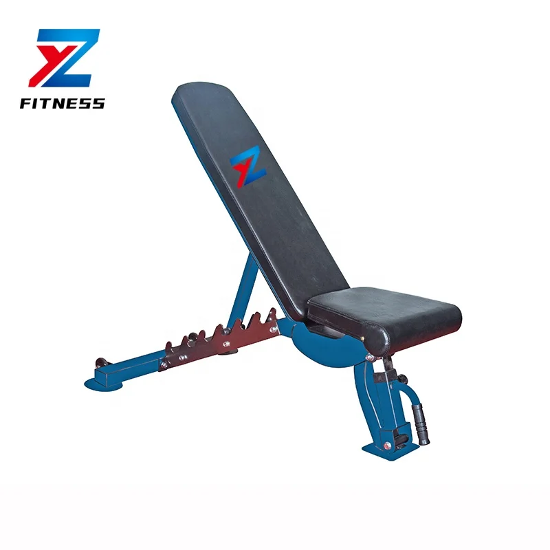 Commercial  Flat / Incline / Decline Bench Adjustable Weight Bench with Max Load 1000lbs