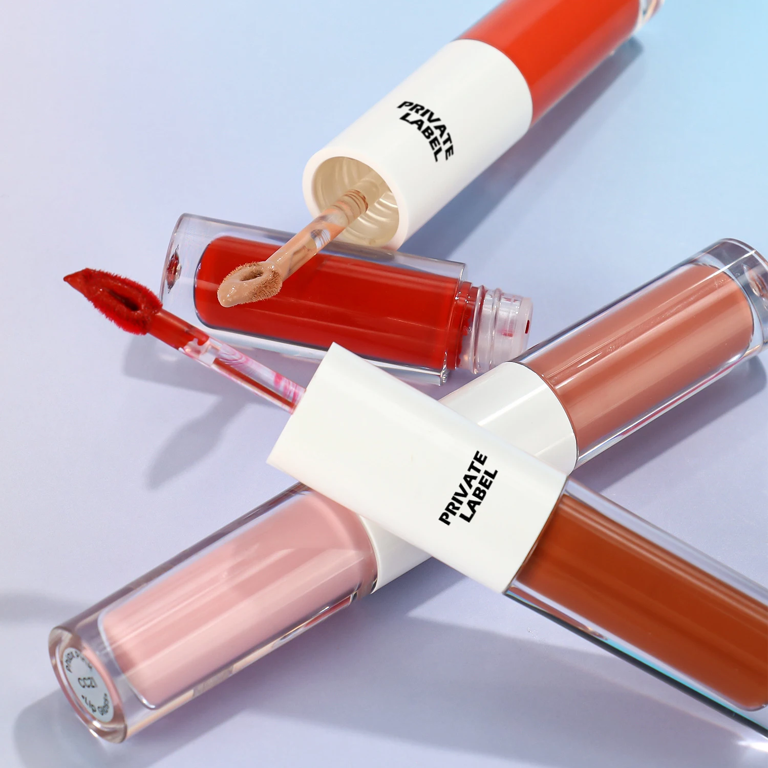 Lip Gloss Chocolate Trend Sample 7ml Low Moq women Double-sided New Materials Lip Gloss