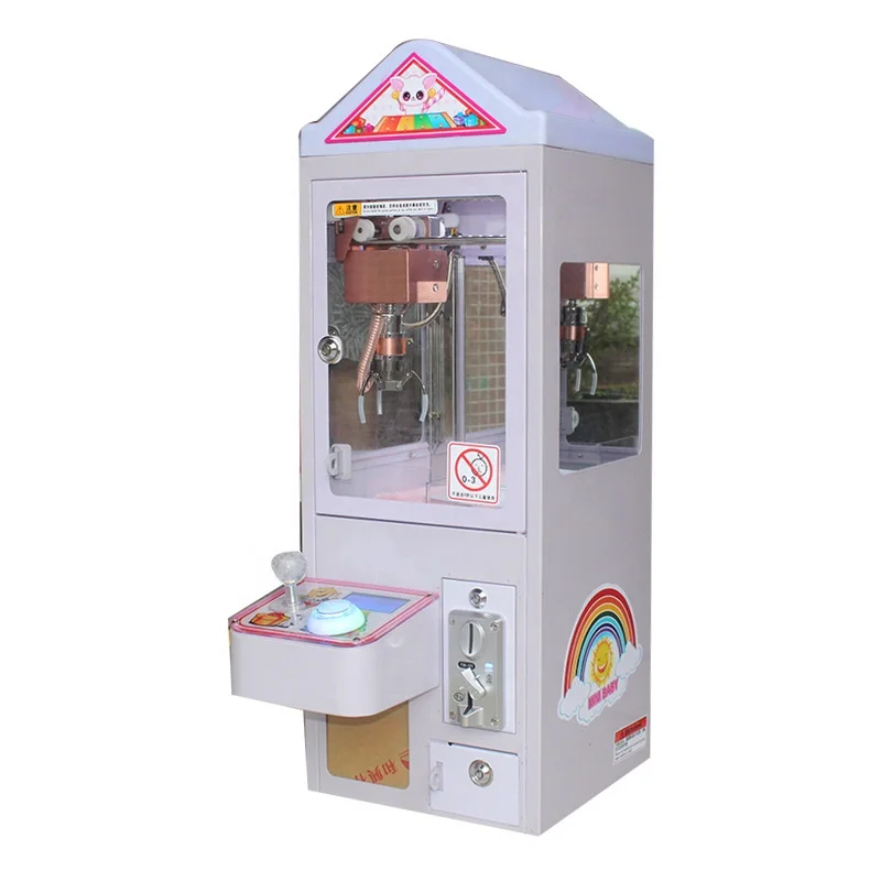 mini toy claw crane vending game machine from factory directly