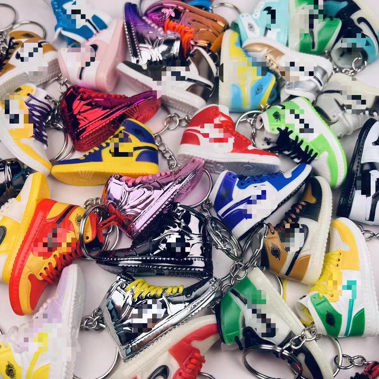 Over 1000 styles shoes keychains with best price Basketballs 3d AjSneaker Key Chain j ordan 4 keychains in bulk