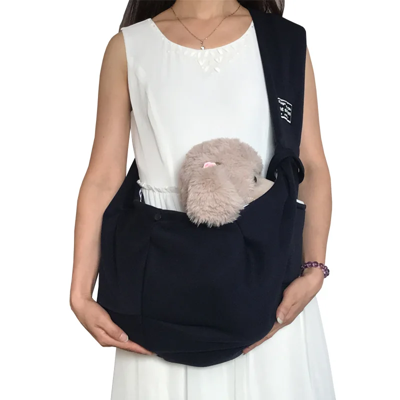 Popular Dog Bag Carry Bag Pet Sling Carrier Travel Safe Puppy Sling Bag Fashion Solid Sustainable Best Sellers in Carrier Slings